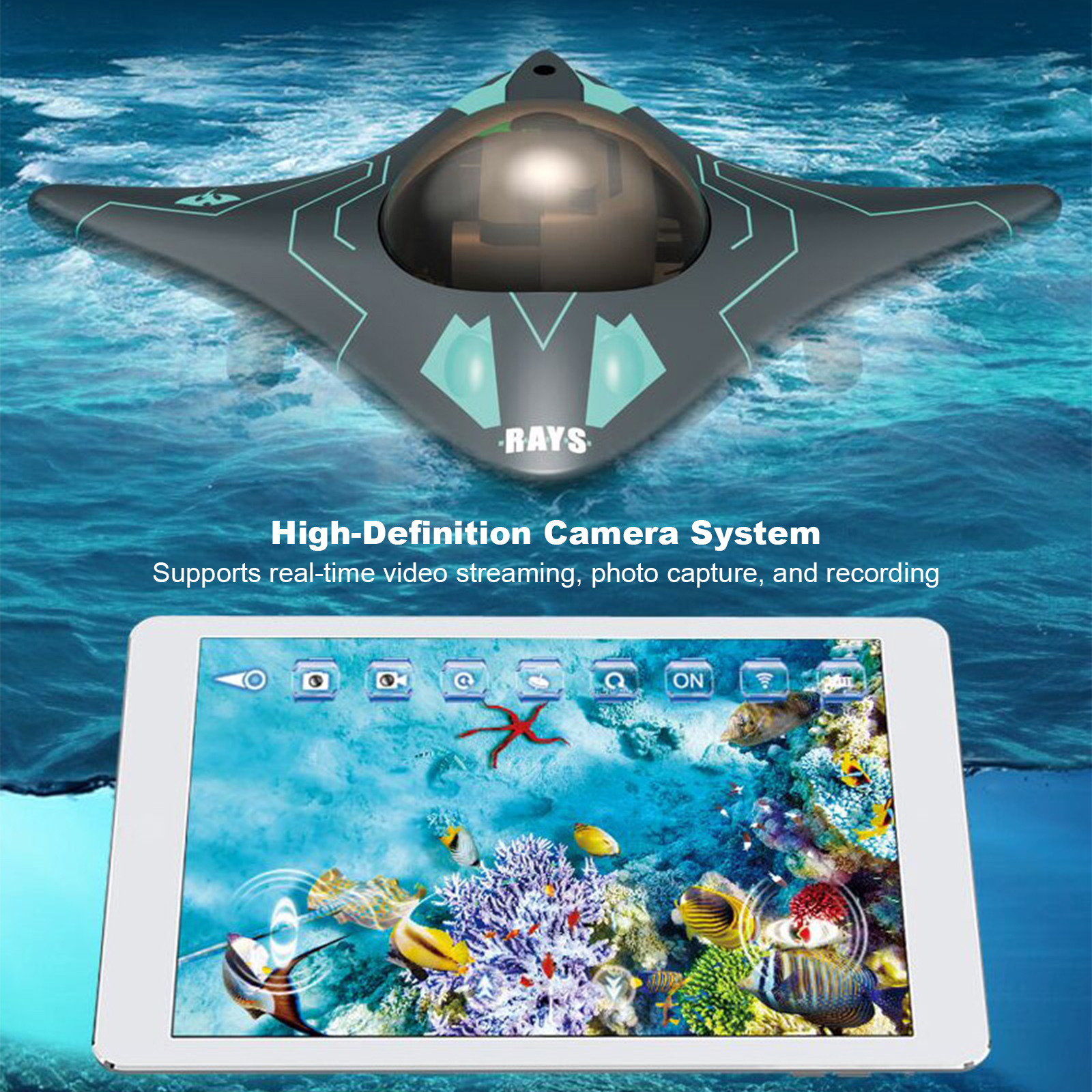 RC Boat with Camera App Contro - Drone Camera Waterproof reseña y precio