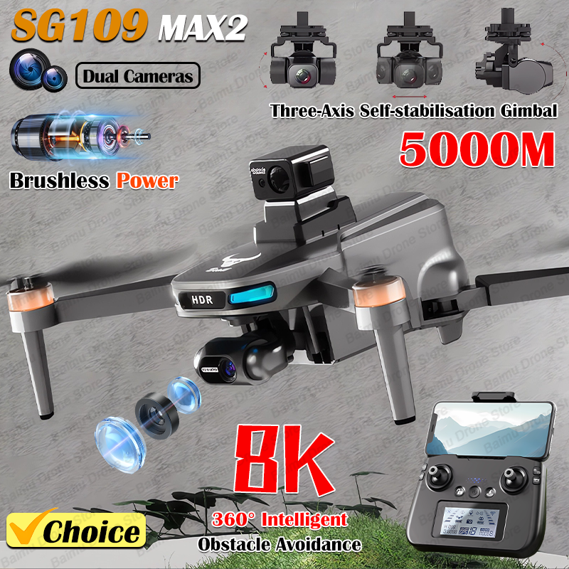 Baimu Toy SG109 MAX2 Professio - Drone Camera With Gimbal reseña y precio