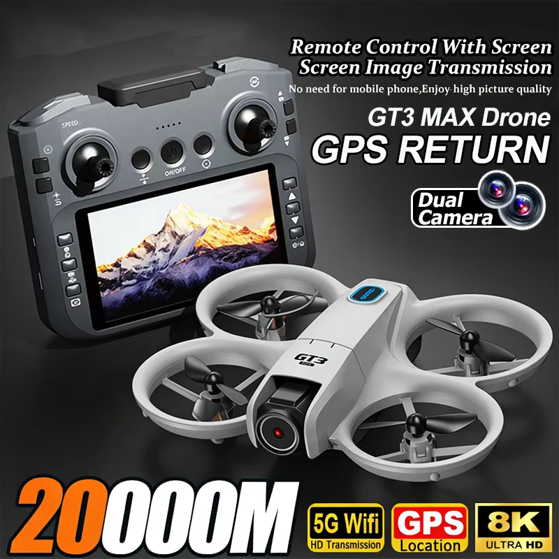 2026 NEW GT3 MAX GPS Drone 8K  - Drone Camera 4K reseña y precio