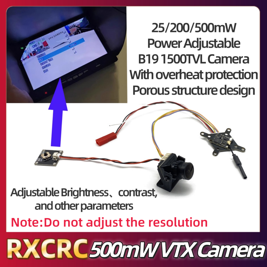 RXCRC FPV 5.8G Module 48CH 500 - Drone Camera Lens reseña y precio