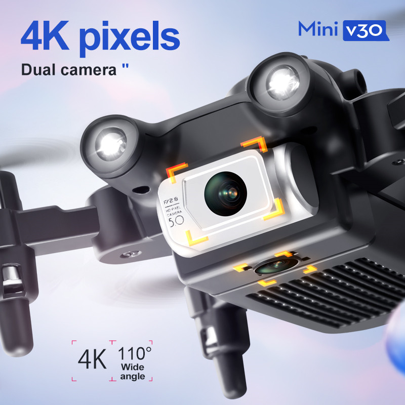 Mini V30 WiFi FPV Drone With 4 - Drone Camera Wide Angle reseña y precio