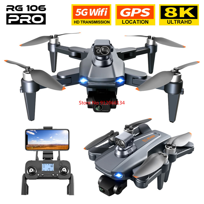 8K ESC Camera GPS Obstacle Avo - Drone Camera With Gimbal reseña y precio