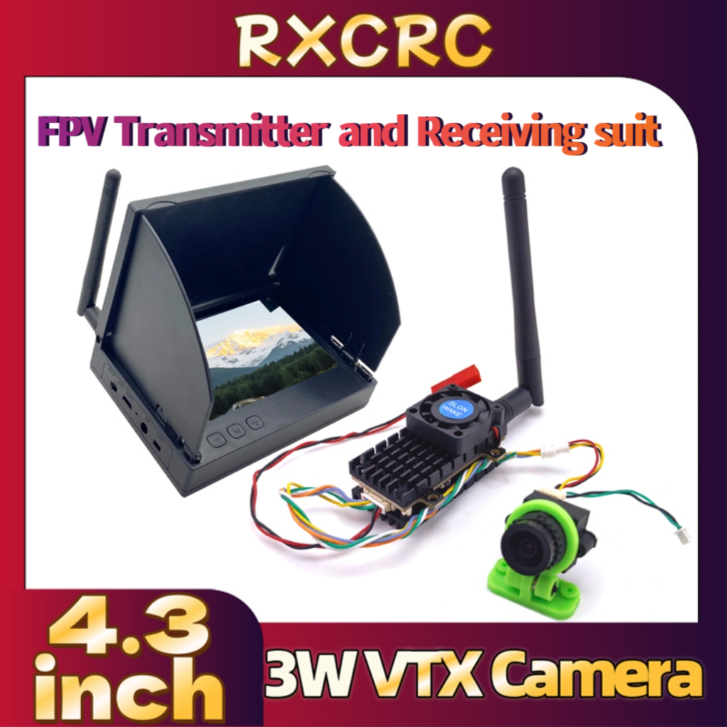 RXCRC 5.8G 3W Video VTX transm - Drone Camera Lens reseña y precio