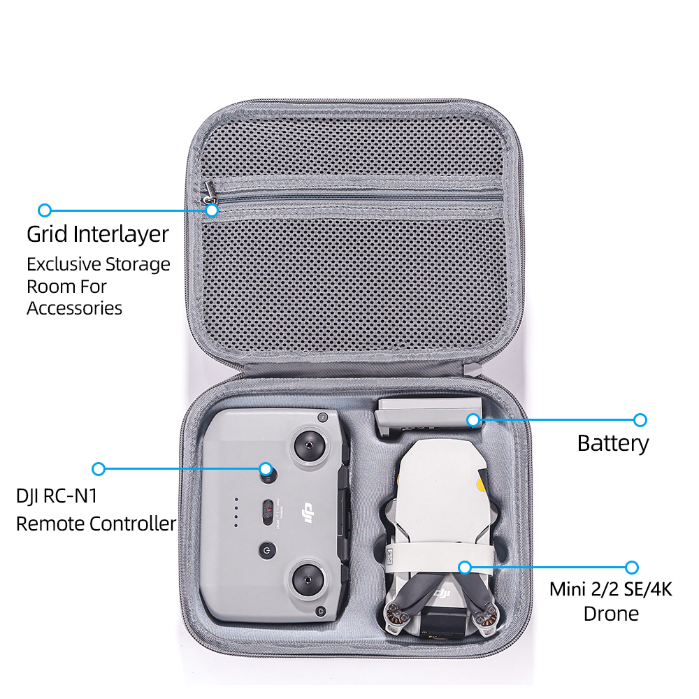 New Carrying Case Protective S - Drone Camera Case reseña y precio