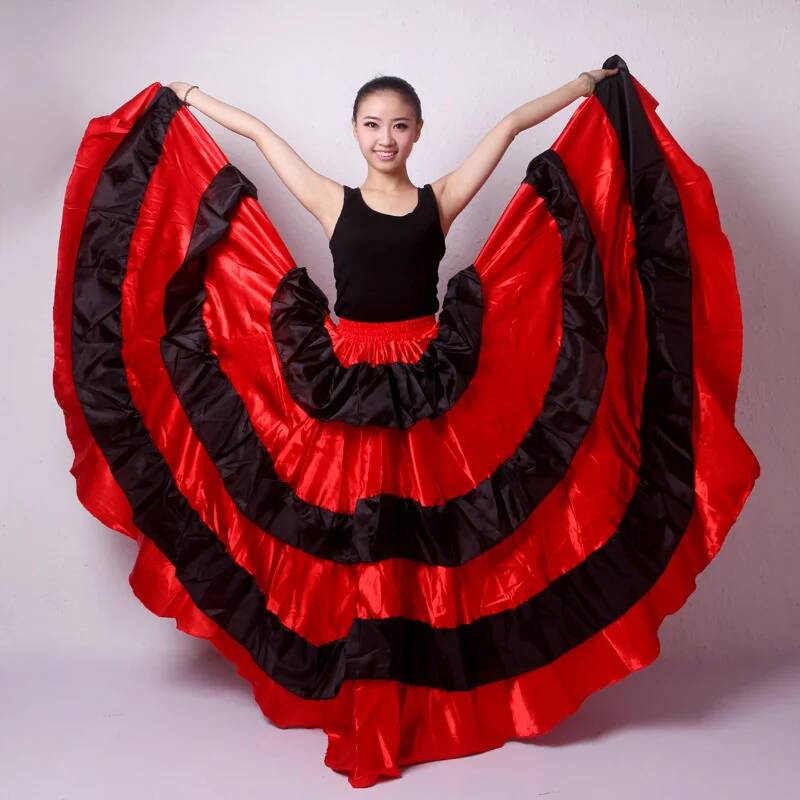 Skirt Gypsy Woman Spanish Flam - Drone Camera Stabilized reseña y precio