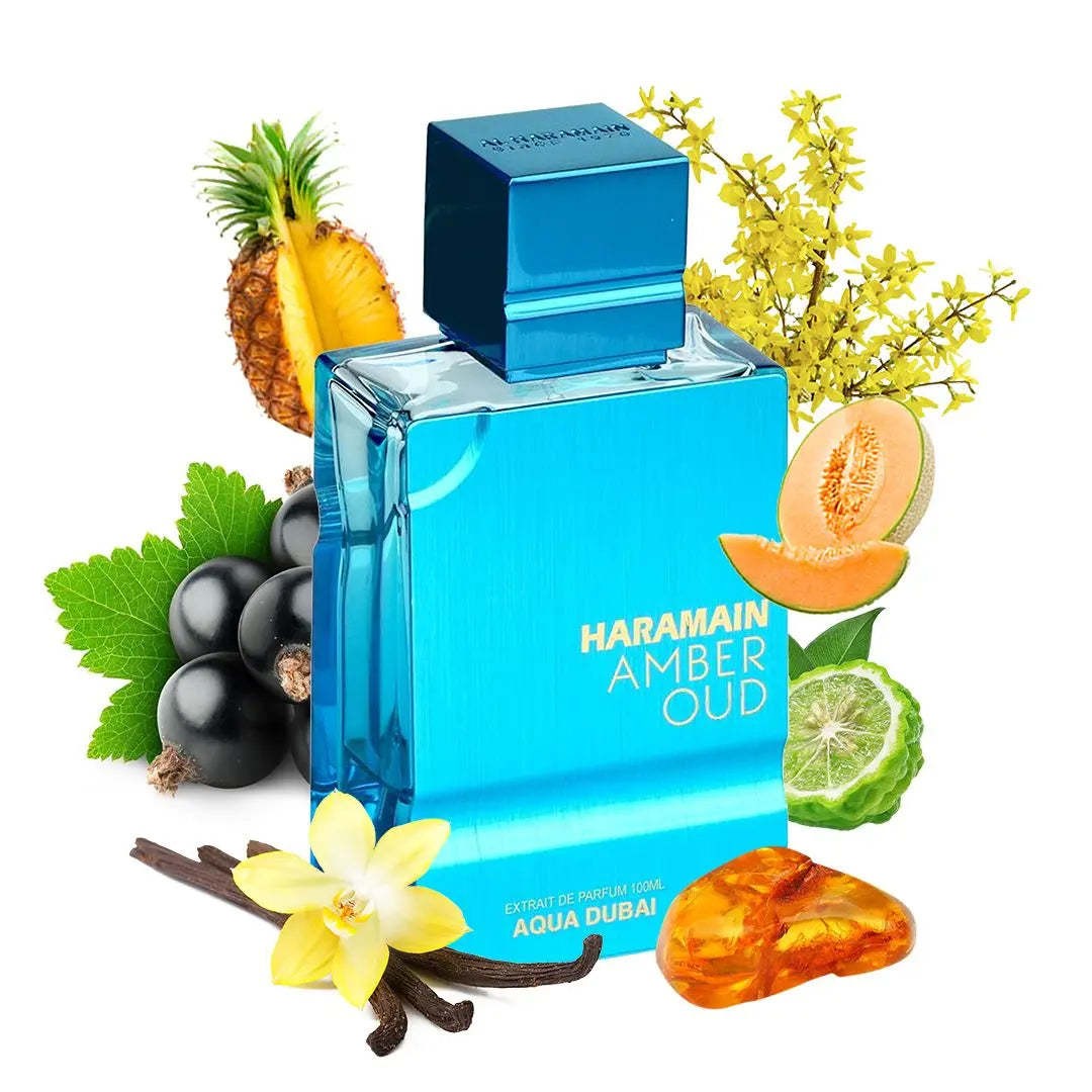 Al Haramain Aqua Dubai Perfume - Drone Camera Stabilized reseña y precio