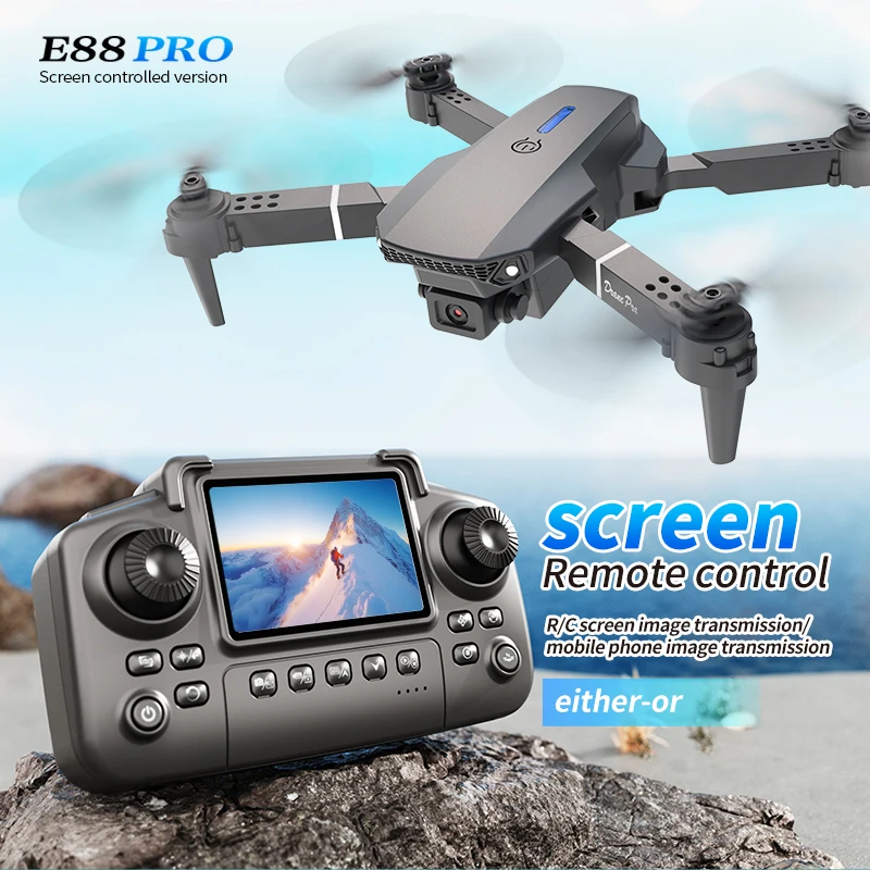 Professional E88 PRO Drone wit - Drone Camera Wide Angle reseña y precio