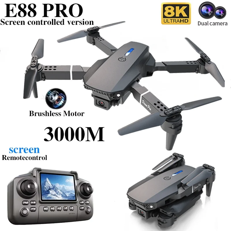 Professional E88 PRO Drone wit - Drone Camera Wide Angle reseña y precio