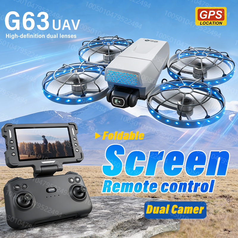 New G63 RC Drone 8K 5G 2.4G GP - Drone Camera Vlog reseña y precio