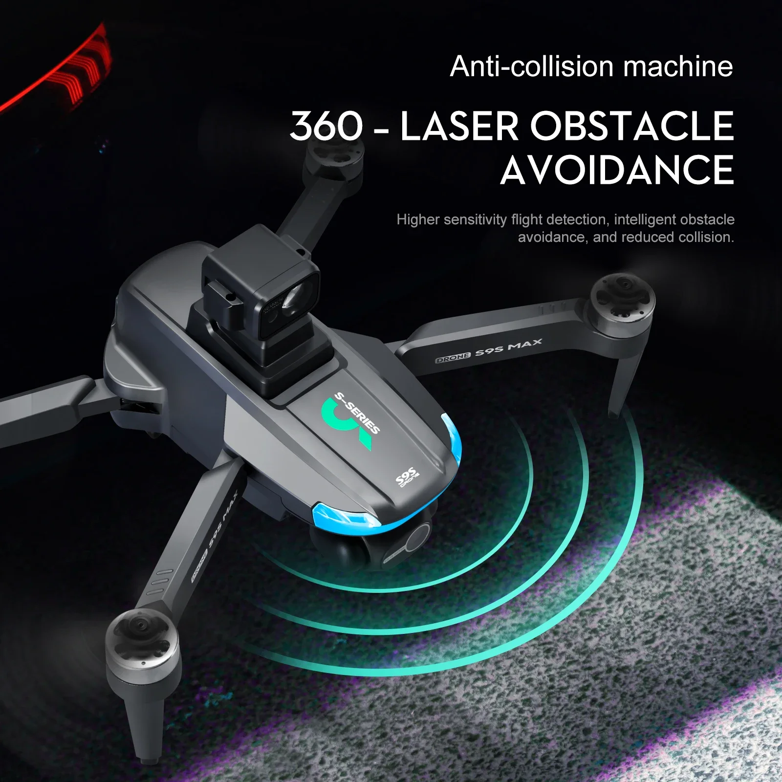 NEW S9S MAX MINI Drone 4K 2-Ax - Drone Camera Wide Angle reseña y precio