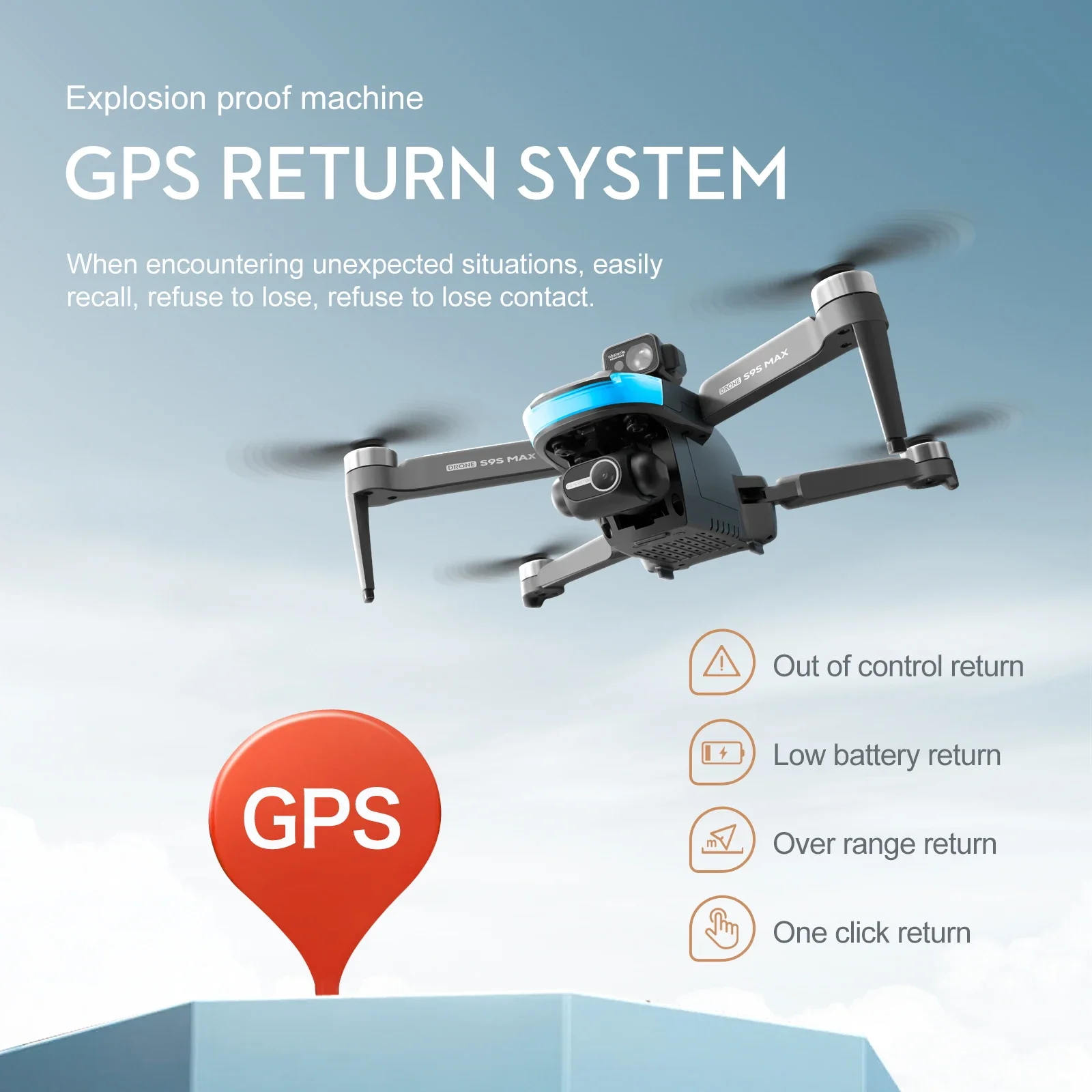 NEW S9S MAX MINI Drone 4K 2-Ax - Drone Camera Wide Angle reseña y precio