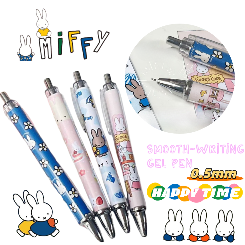 New Miffy Rabbit Press Gel Pen - Drone Camera Stabilized reseña y precio