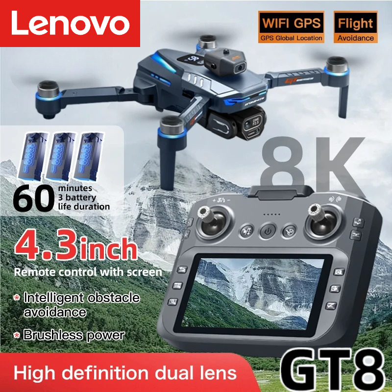 Lenovo GT8 Drone 8K Profession - Drone Camera Thermal reseña y precio