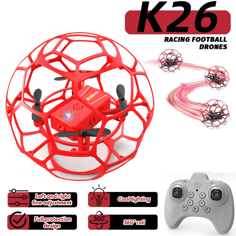 K26 MINI Air Soccer Competitiv - Drone Camera Case reseña y precio