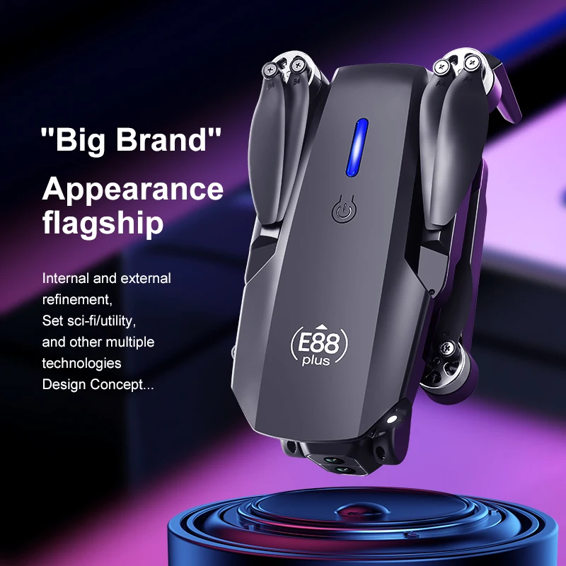 New E88 Plus Quadcopter Drone: - Drone Camera Hd reseña y precio