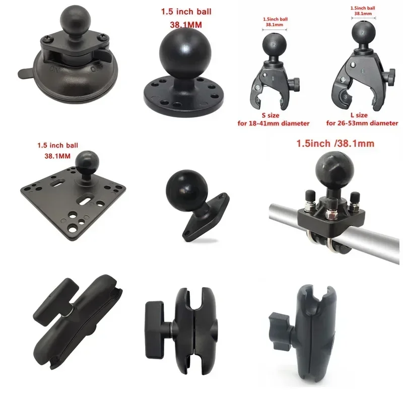 1 or 1.5 inch Rubber Ball Moun - Drone Camera Action reseña y precio