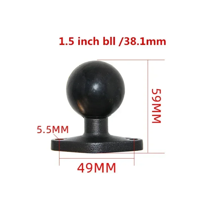 1 or 1.5 inch Rubber Ball Moun - Drone Camera Action reseña y precio