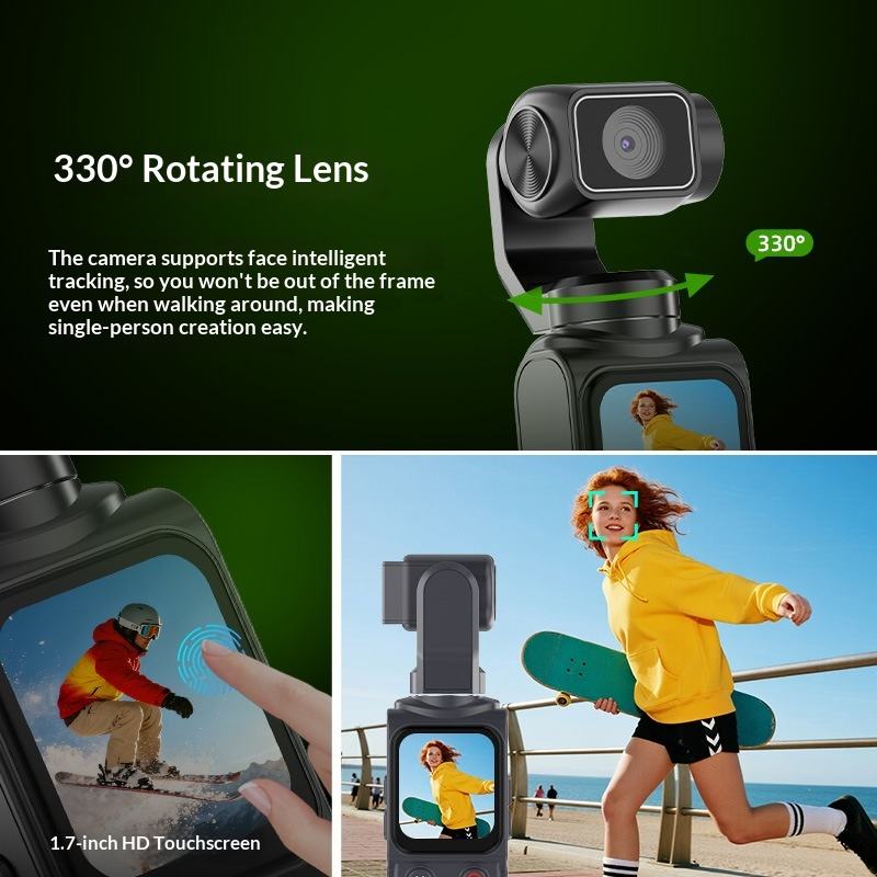 4K Ultra One-tap WiFi Pocket G - Drone Camera Stabilized reseña y precio