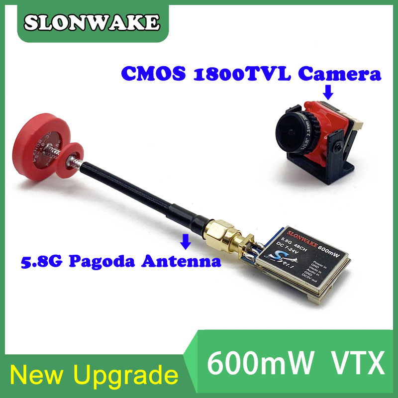 Ready to use 5.8G 48CH 600mW v - Drone Camera Lens reseña y precio