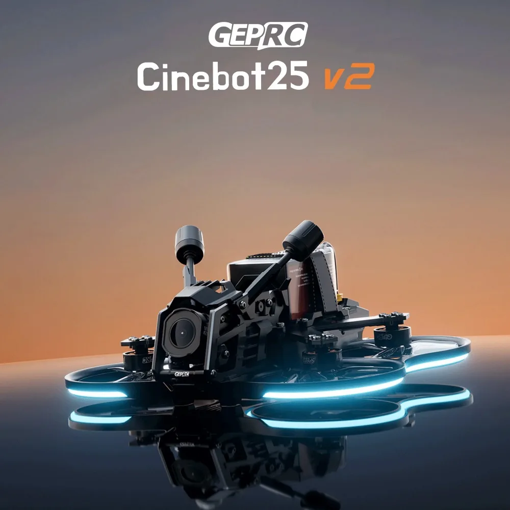 GEPRC Cinebot25 V2 2.5in Cinem - Drone Camera 4K reseña y precio