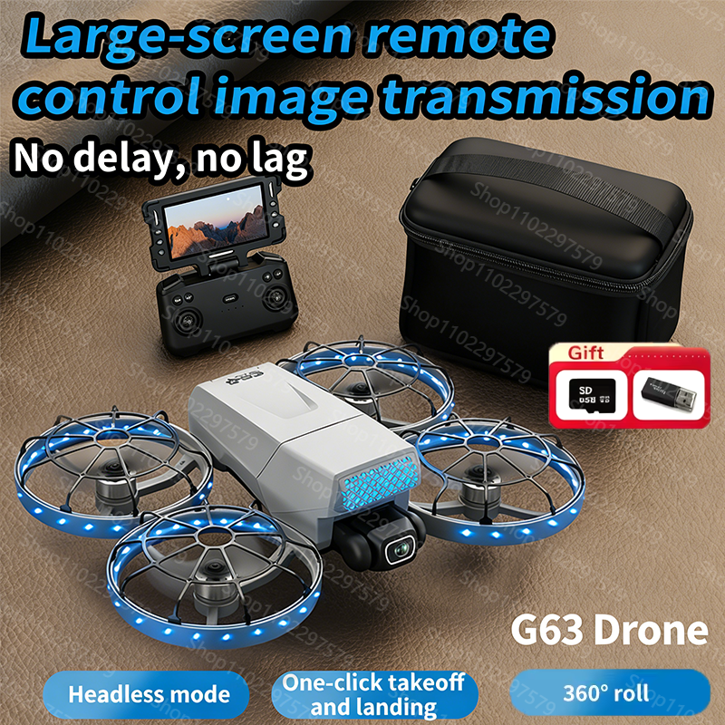 G63 RC Plane WIFI Optical Flow - Drone Camera Vlog reseña y precio