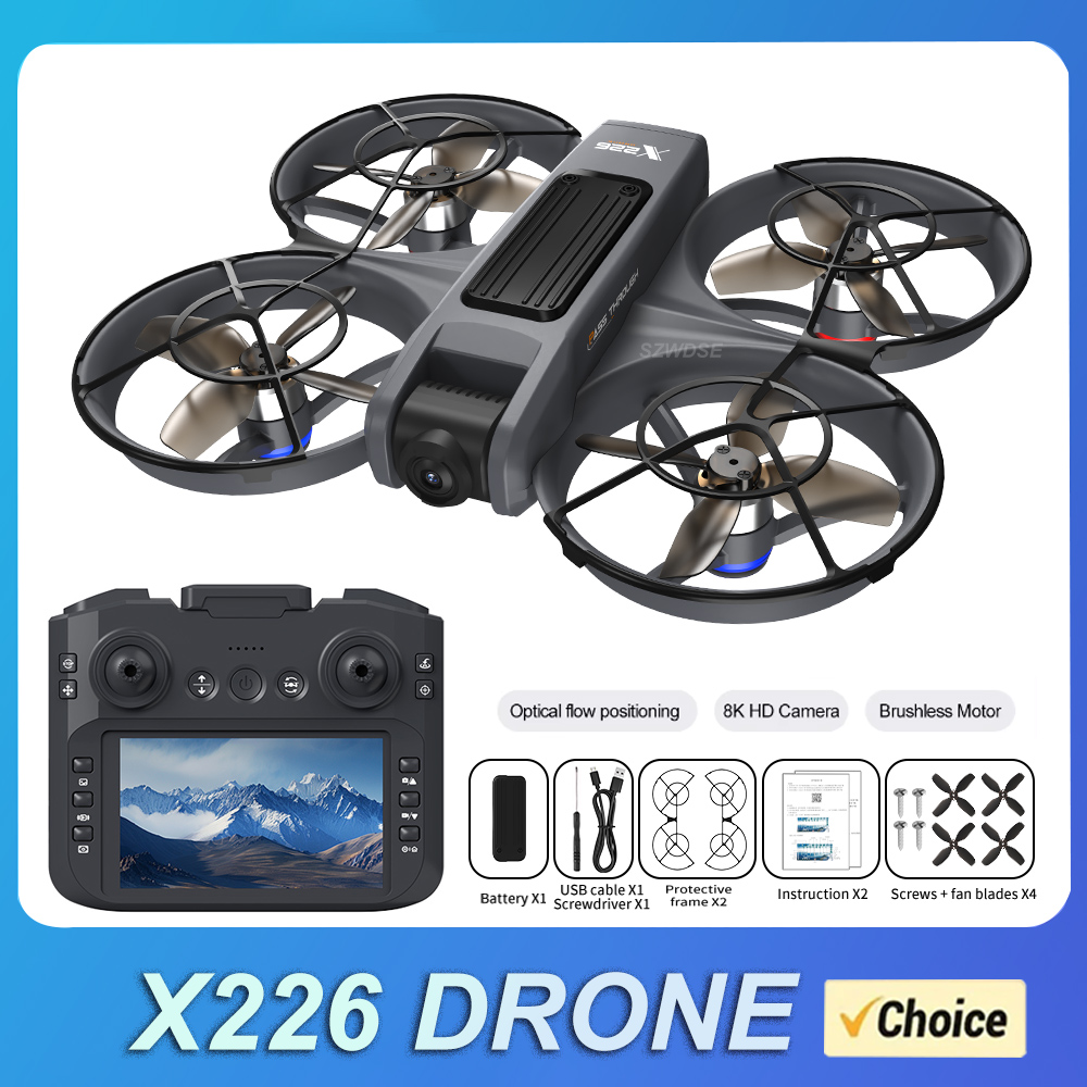 NEW X226 RC Drone 2.4G 5G WIFI - Drone Camera Wide Angle reseña y precio