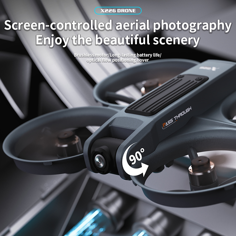 NEW X226 RC Drone 2.4G 5G WIFI - Drone Camera Wide Angle reseña y precio