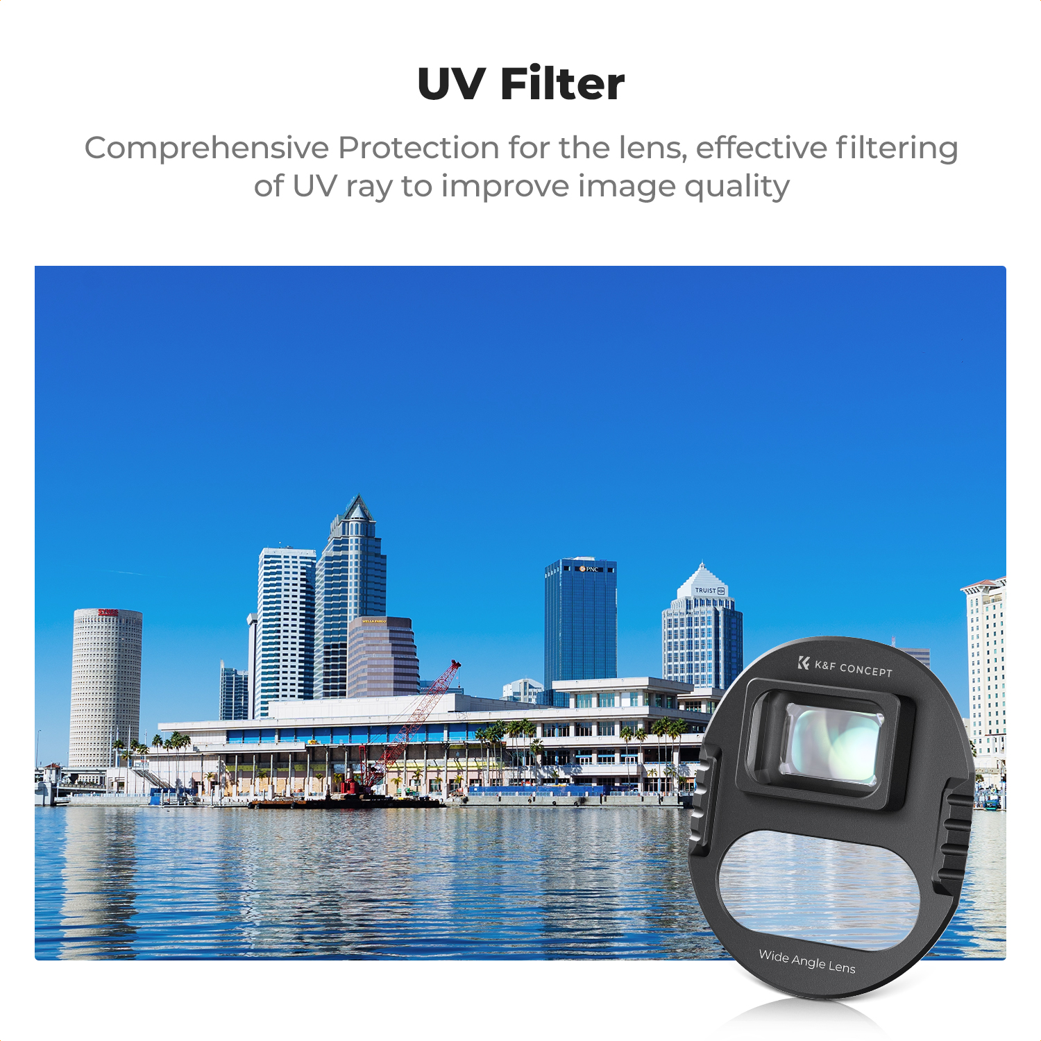 K&F Concept Wide-Angle Lens fo - Drone Camera Wide Angle reseña y precio