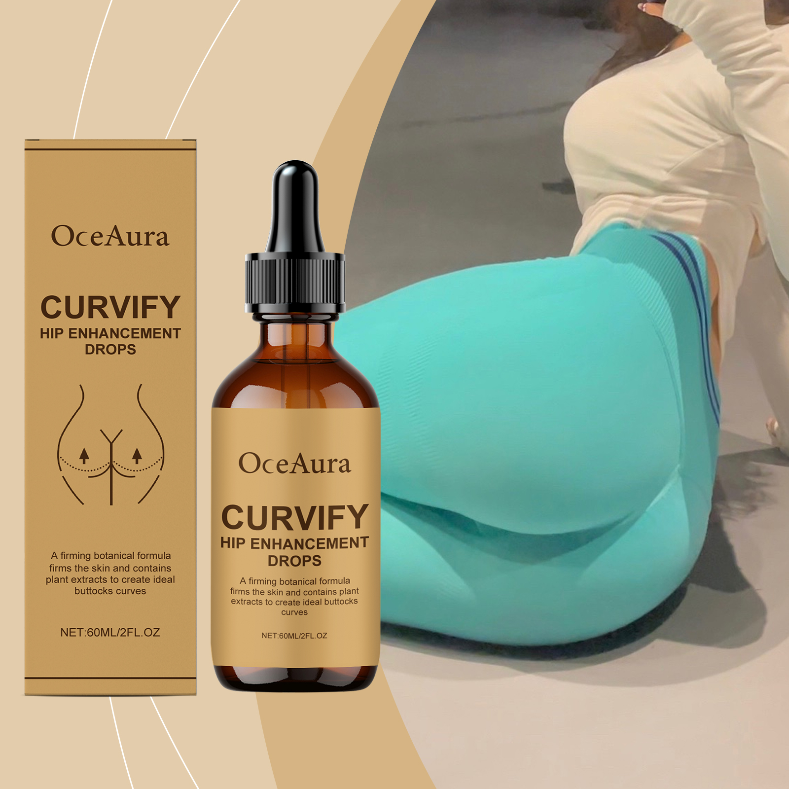 Butt Enhancement Serum,Active  - Drone Camera Stabilized reseña y precio