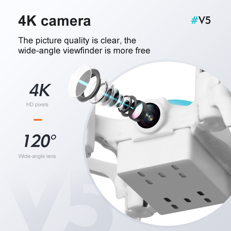 4DRC Mini Drone 4K Headless Mo - Drone Camera Mount reseña y precio