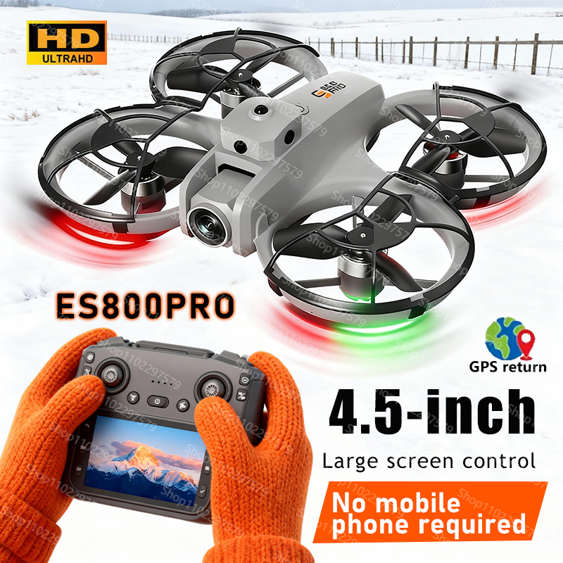 New ES800PRO Drone 4K HD Aeria - Drone Camera Vlog reseña y precio