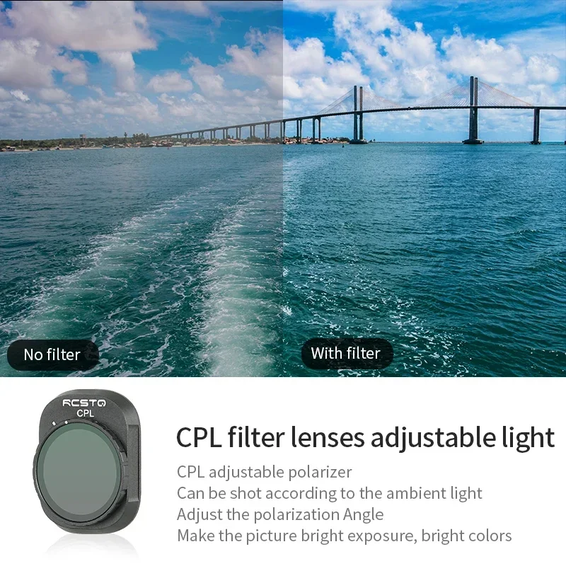 RCSTQ For DJI Mini 4 Pro ND Fi - Drone Camera Filter reseña y precio