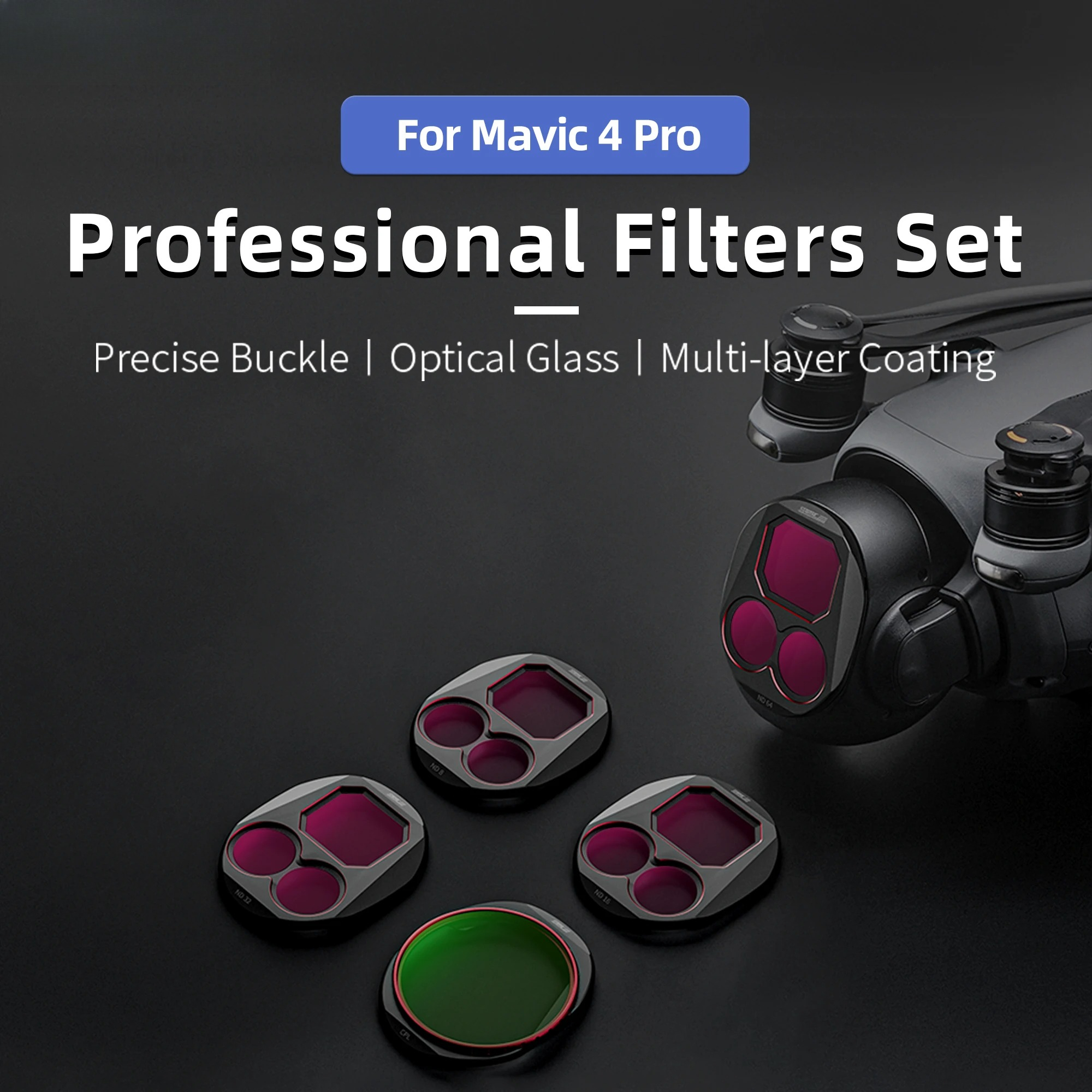 4Pcs Drone Camera ND Filters S - Drone Camera Waterproof reseña y precio