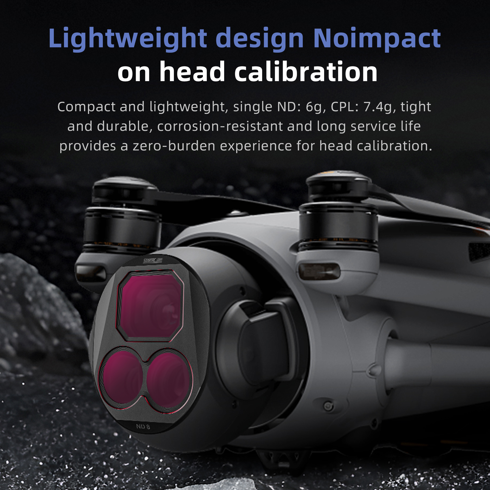 4Pcs Drone Camera ND Filters S - Drone Camera Waterproof reseña y precio