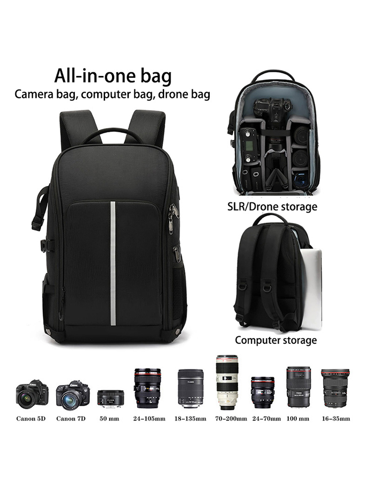 Outdoor Photography Backpack D - Drone Camera Case reseña y precio