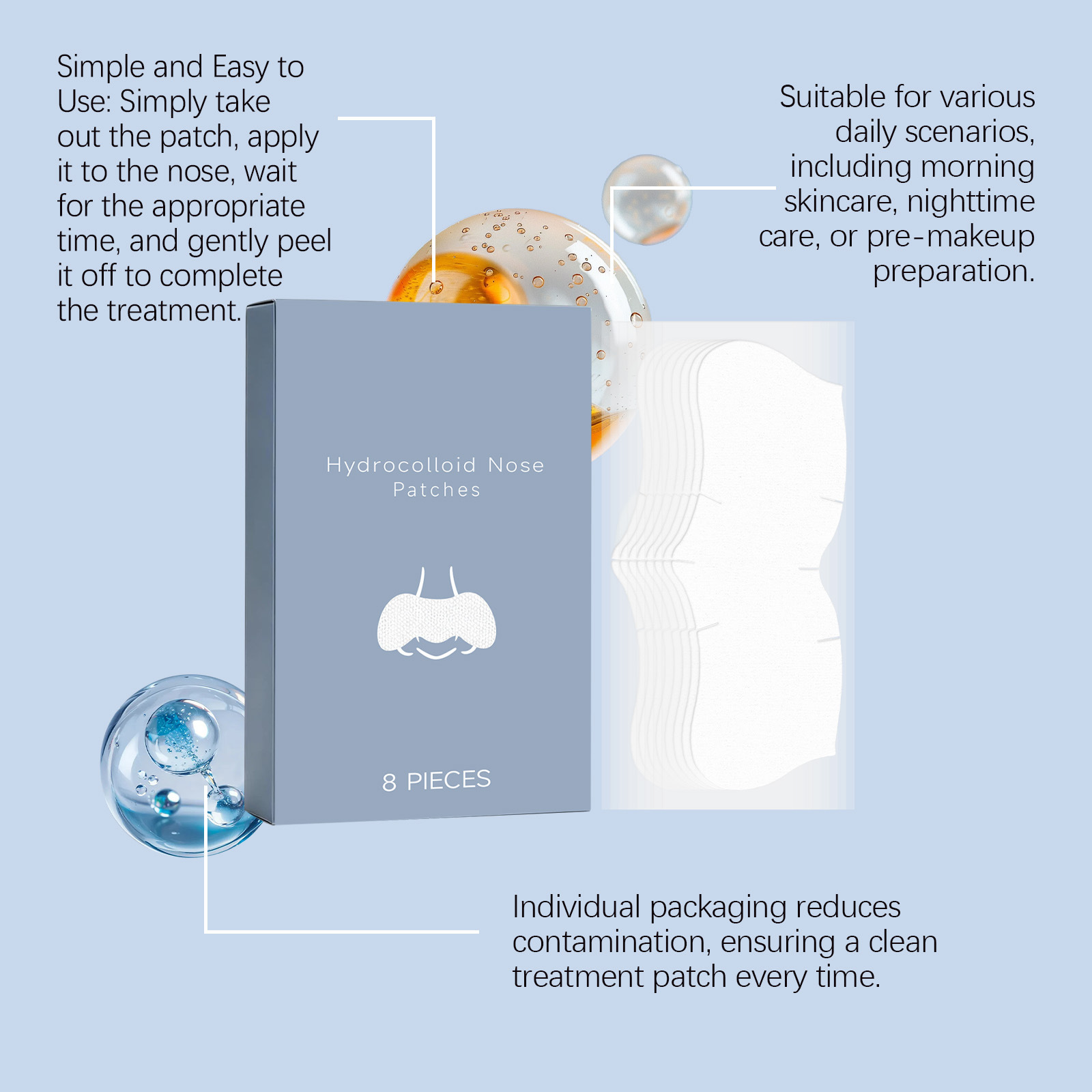 Nicotinamide Nose Patches Clea - Drone Camera Stabilized reseña y precio