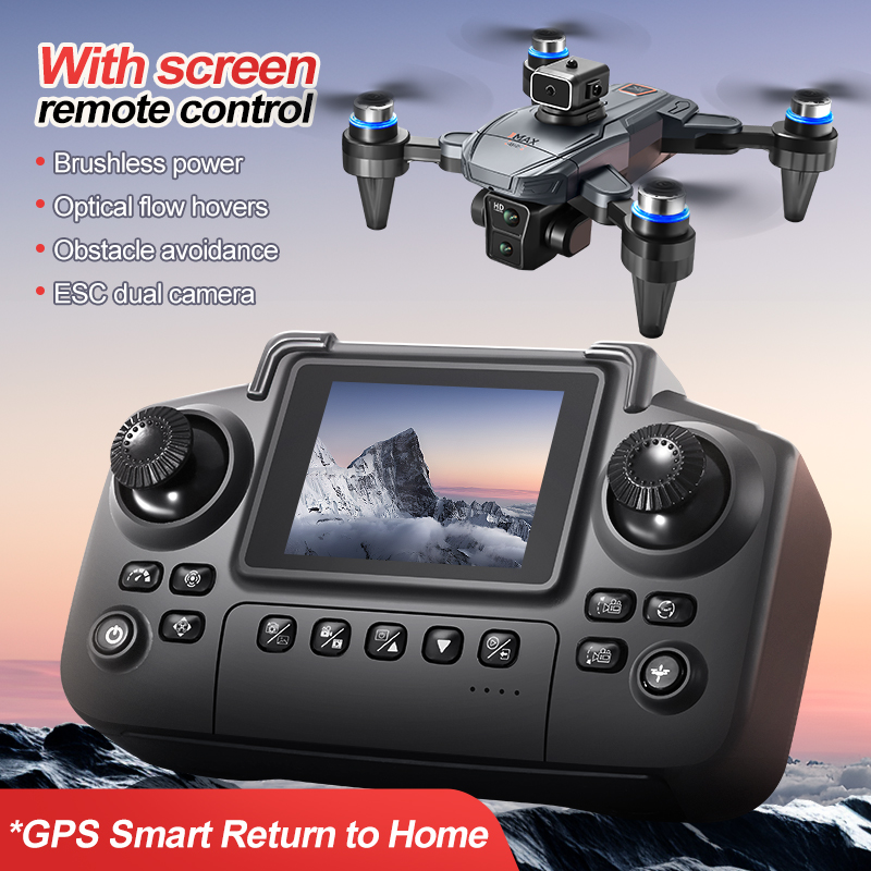 GPS RC Drone With Screen 4K Pr - Drone Camera Mount reseña y precio