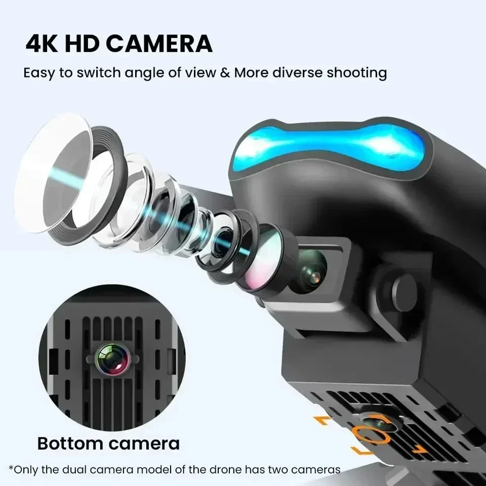E99 Pro Foldable RC Quadcopter - Drone Camera Wide Angle reseña y precio
