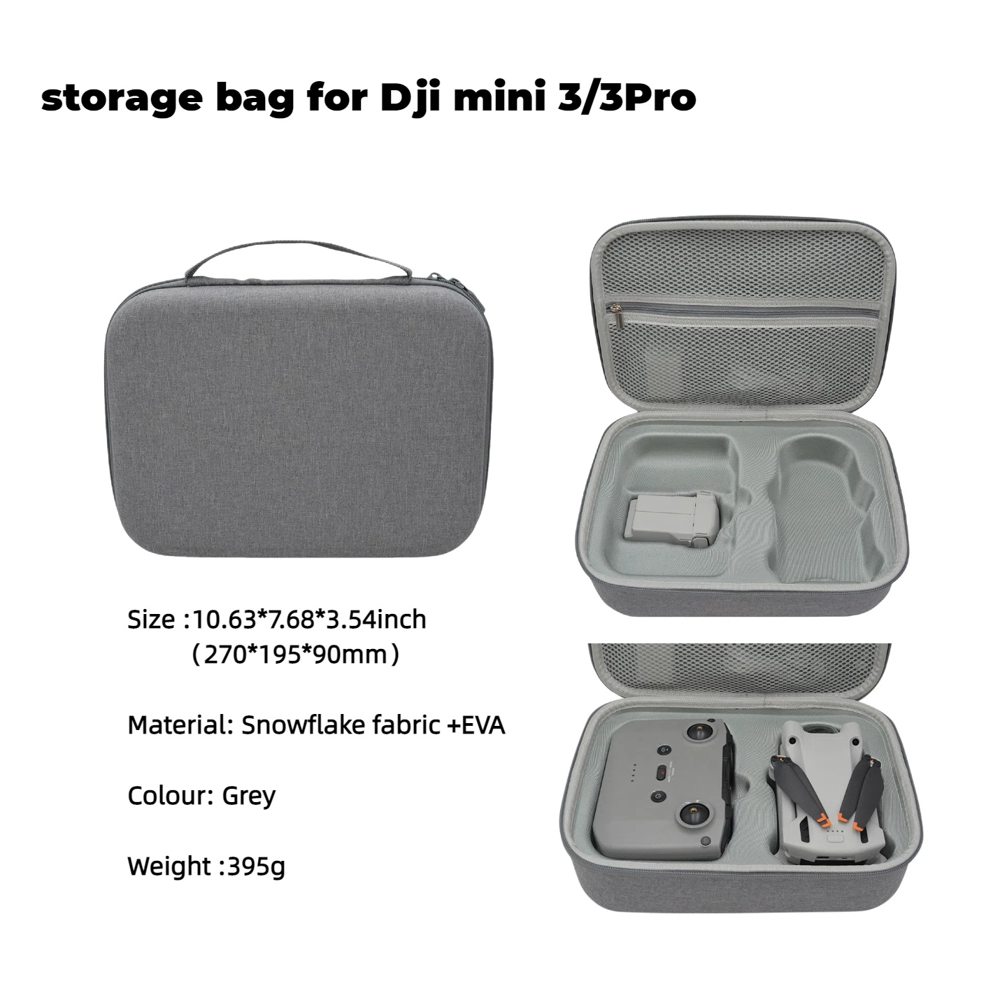 Hard EVA Drone Bag For DJI Min - Drone Camera Case reseña y precio