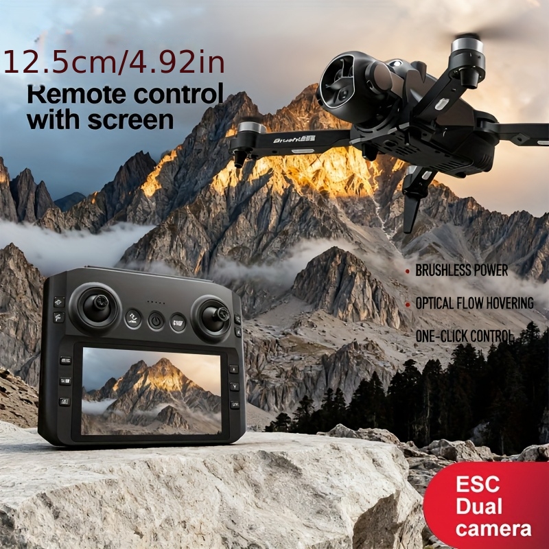 Upgraded Brushless Drone with  - Drone Camera Vlog reseña y precio