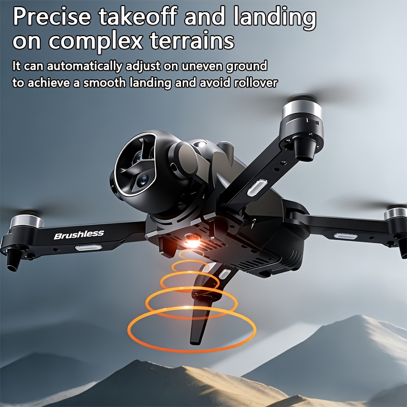 Upgraded Brushless Drone with  - Drone Camera Vlog reseña y precio
