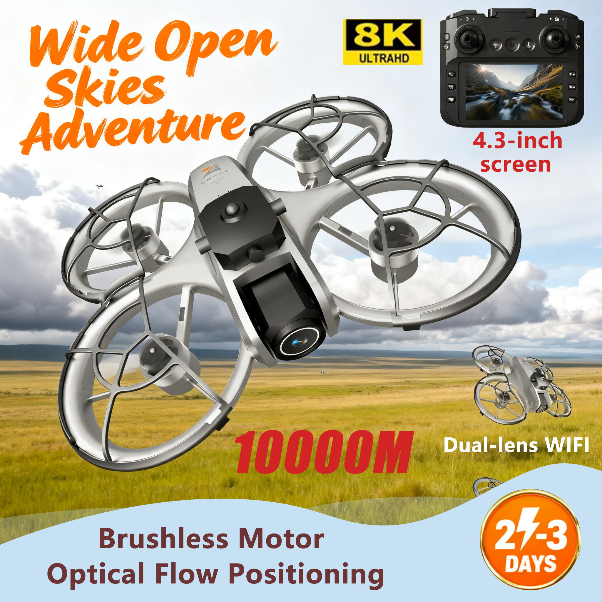 NEW Original Z4 Drone 8K WIFI  - Drone Camera Vlog reseña y precio