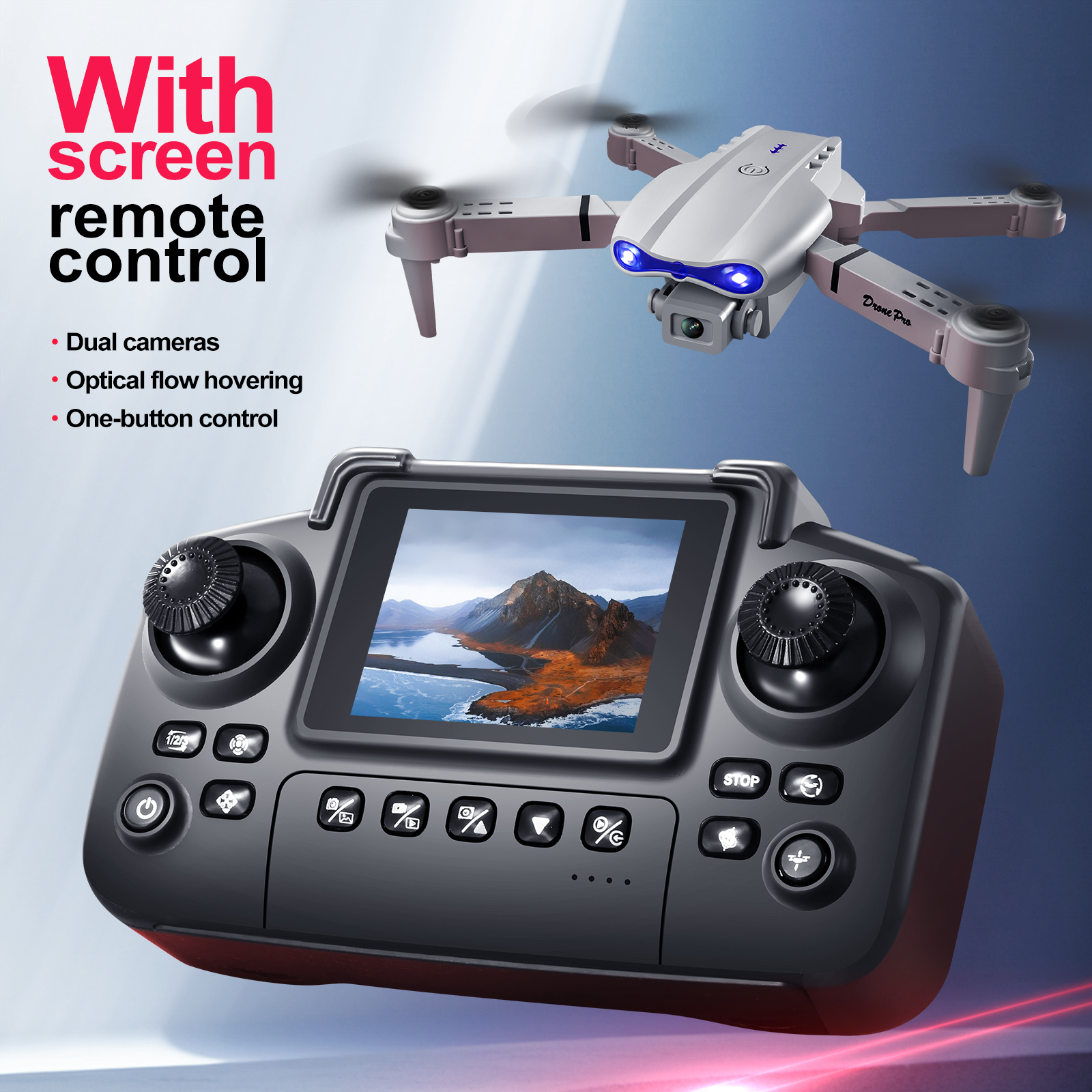2025 New E88 E99 Upgraded Dron - Drone Camera Night Vision reseña y precio