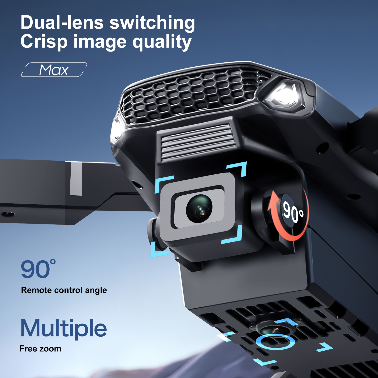 2025 New E88 E99 Upgraded Dron - Drone Camera Night Vision reseña y precio
