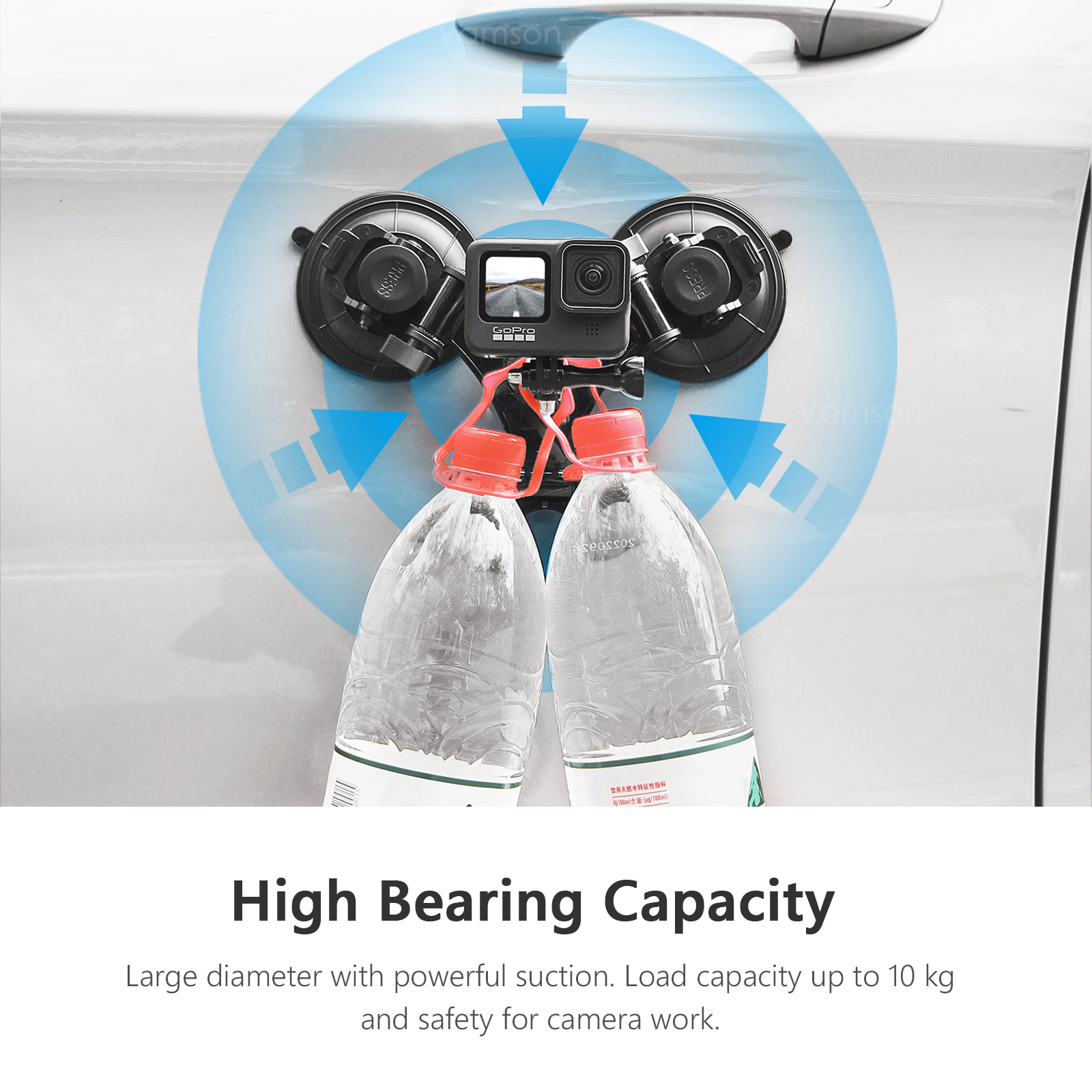 Vamson 9CM Removable Tri Angle - Drone Camera Action reseña y precio