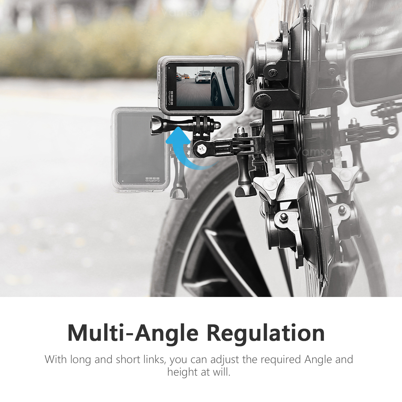 Vamson 9CM Removable Tri Angle - Drone Camera Action reseña y precio
