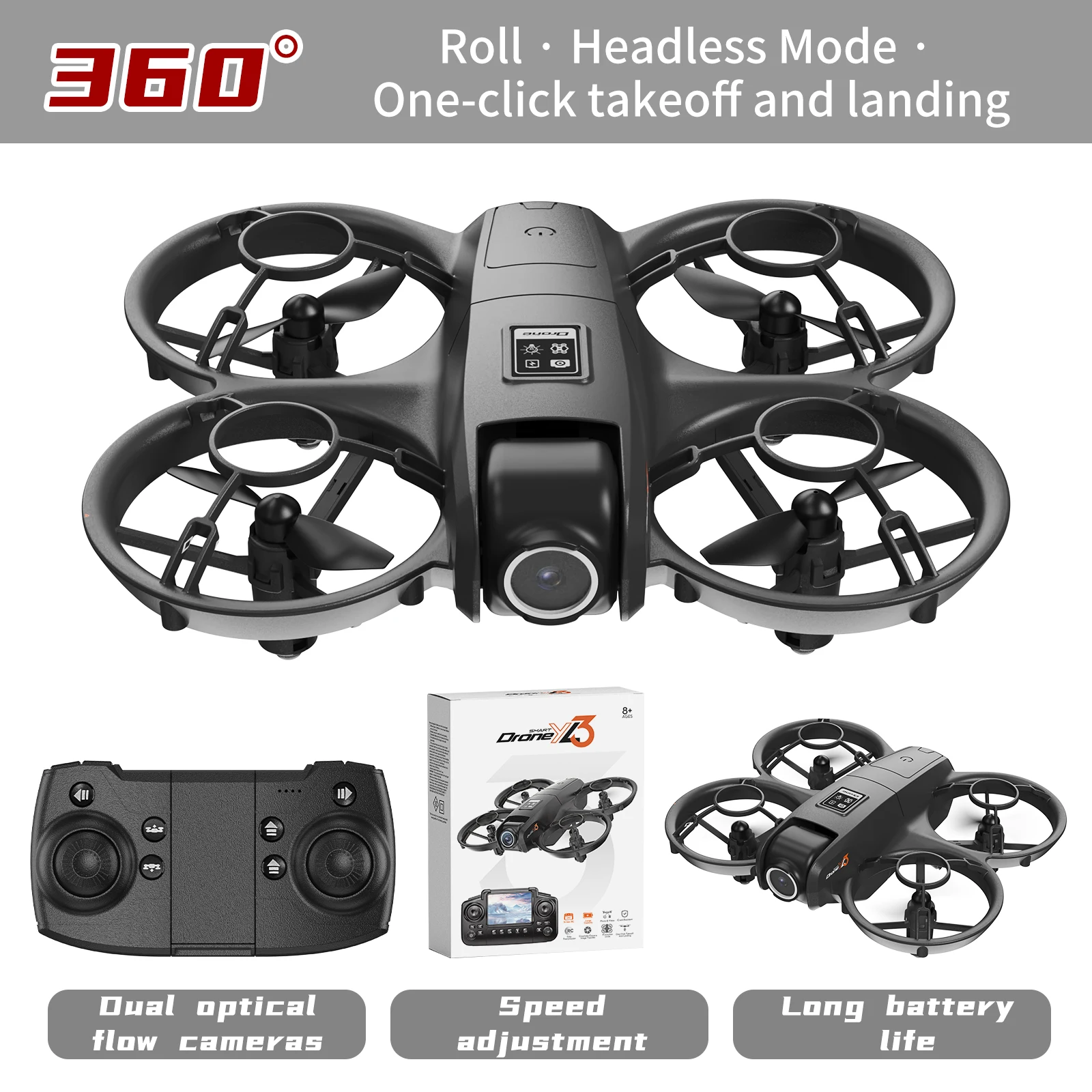 New YL3 RC Drone 8K 1080P Wide - Drone Camera Wide Angle reseña y precio