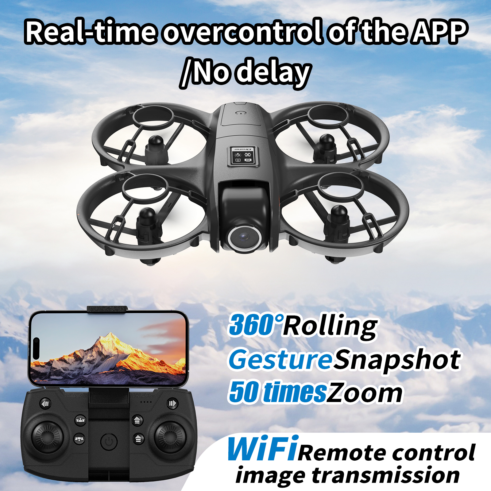 New YL3 RC Drone 8K 1080P Wide - Drone Camera Wide Angle reseña y precio