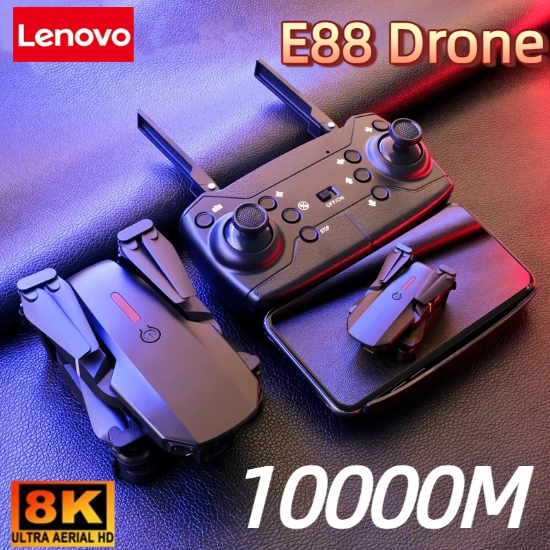 Lenovo New E88 Pro WIFI FPV Dr - Drone Camera Wide Angle reseña y precio