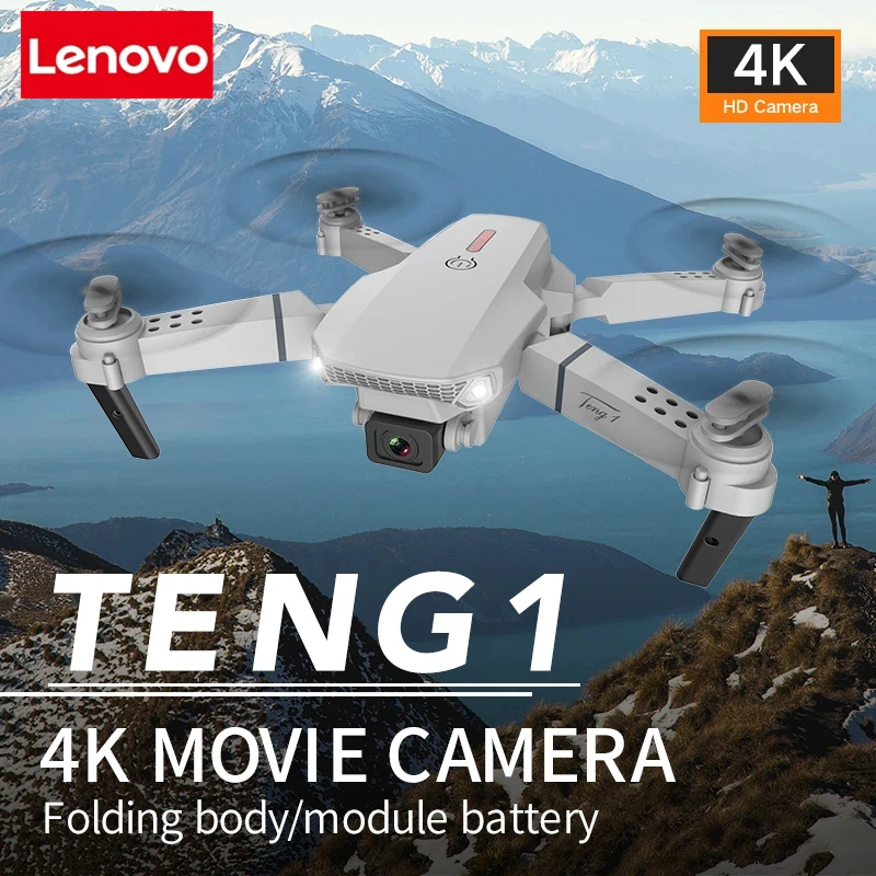Lenovo New E88 Pro WIFI FPV Dr - Drone Camera Wide Angle reseña y precio